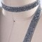 2 Yards Stretch Silver Glitter Elastic Trim for Headbands DIY Hair Accessories Sewing Crafts 5/8"